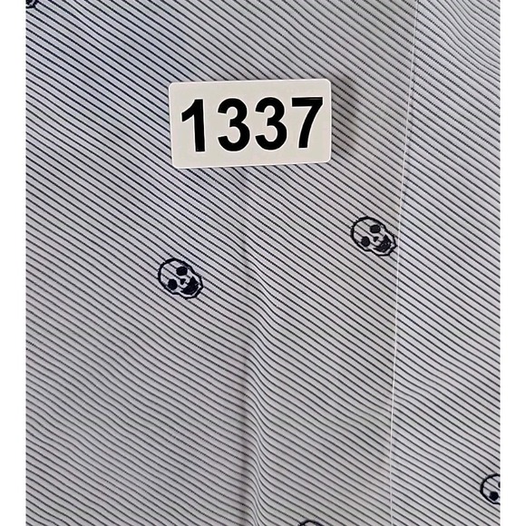 ROBERT GRAHAM YOUTH XL‎ (18-20) DRESS SHIRT AOP SKULLS, STRIPED, STRETCH - Picture 10 of 10
